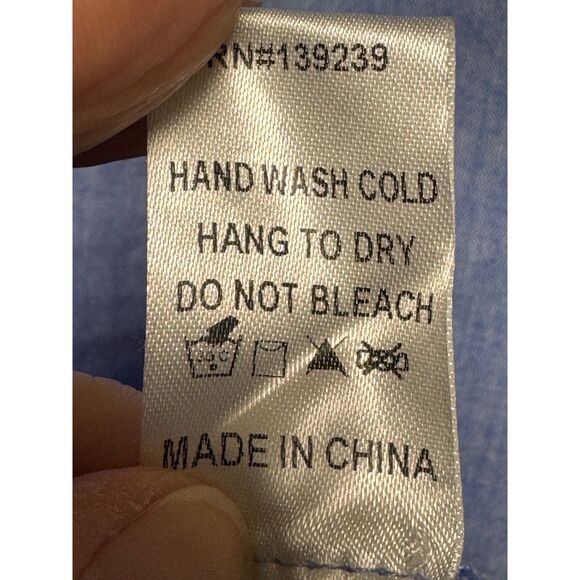 TUCKERNUCK Chambray Linen Lydell Maxi Dress, Sz XS - Picture 12 of 12